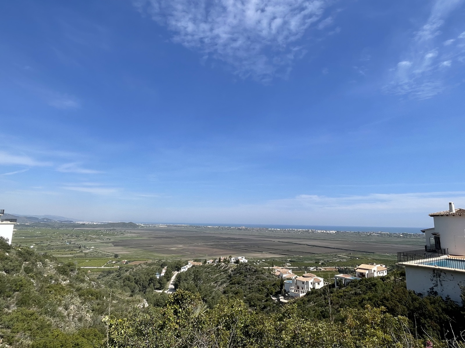 Grundstück mit Panorama Meerblick am Monte Pego