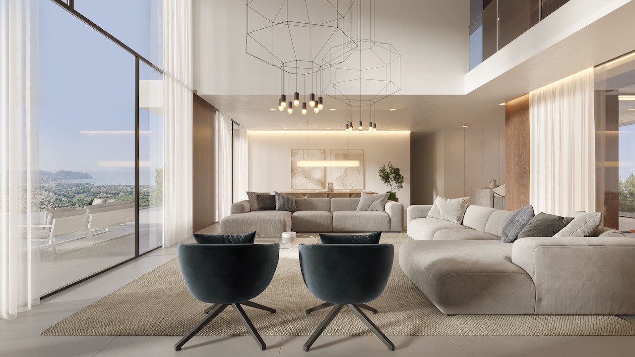 CA-H-1681-AMB - Villa en Moraira, Benimeit