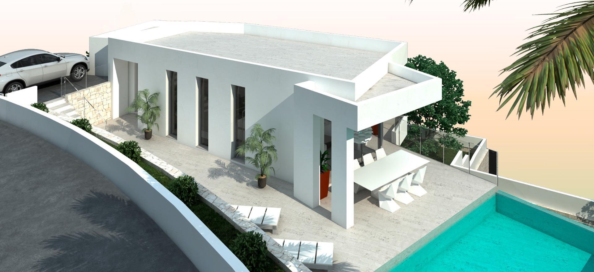 AM-12126DA - VILLA DE ESTILO MODERNO EN MORAIRA.