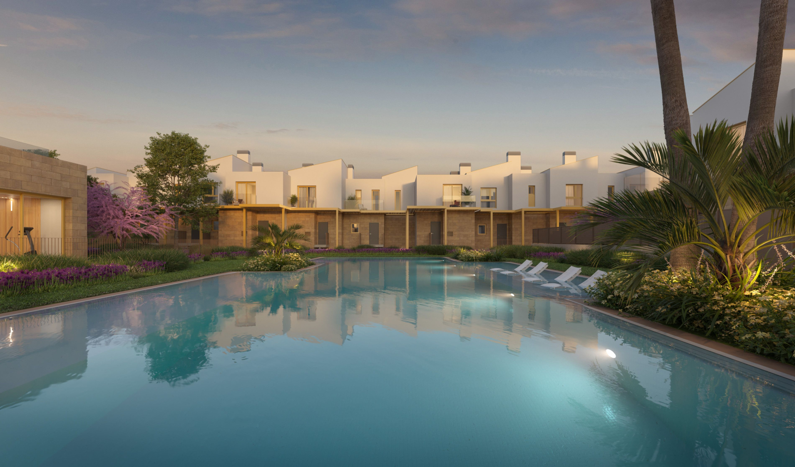 Neubau-Reiheneckhaus in El Vergel in der Nähe vom Meer