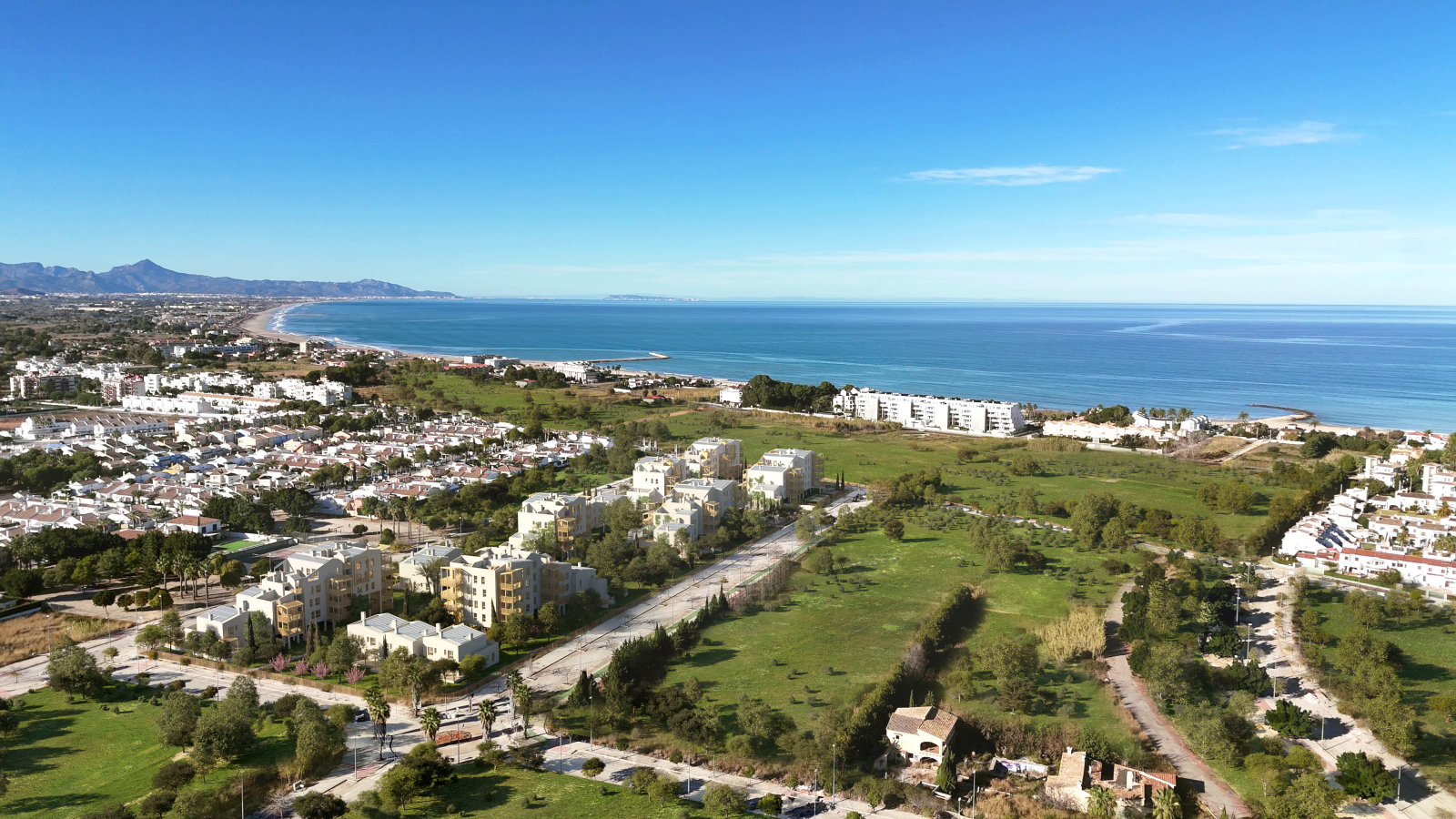 Neubau-Appartement in El Vergel in der Nähe vom Meer
