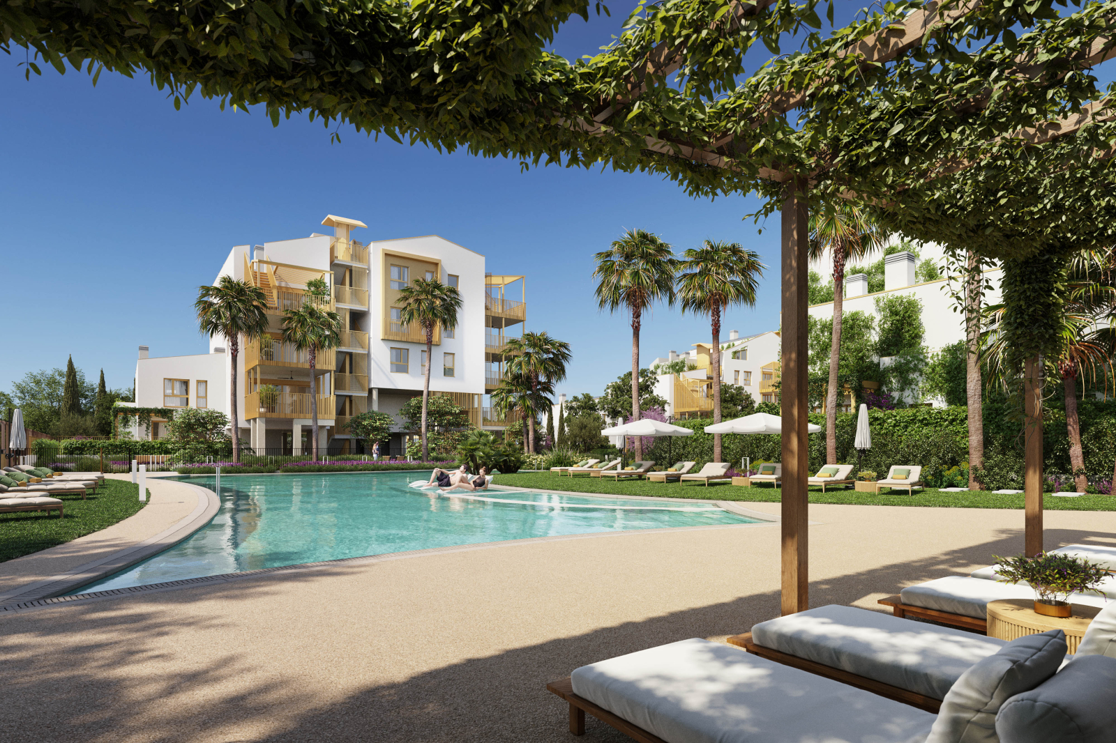Neubau-Appartement in El Vergel in der Nähe vom Meer