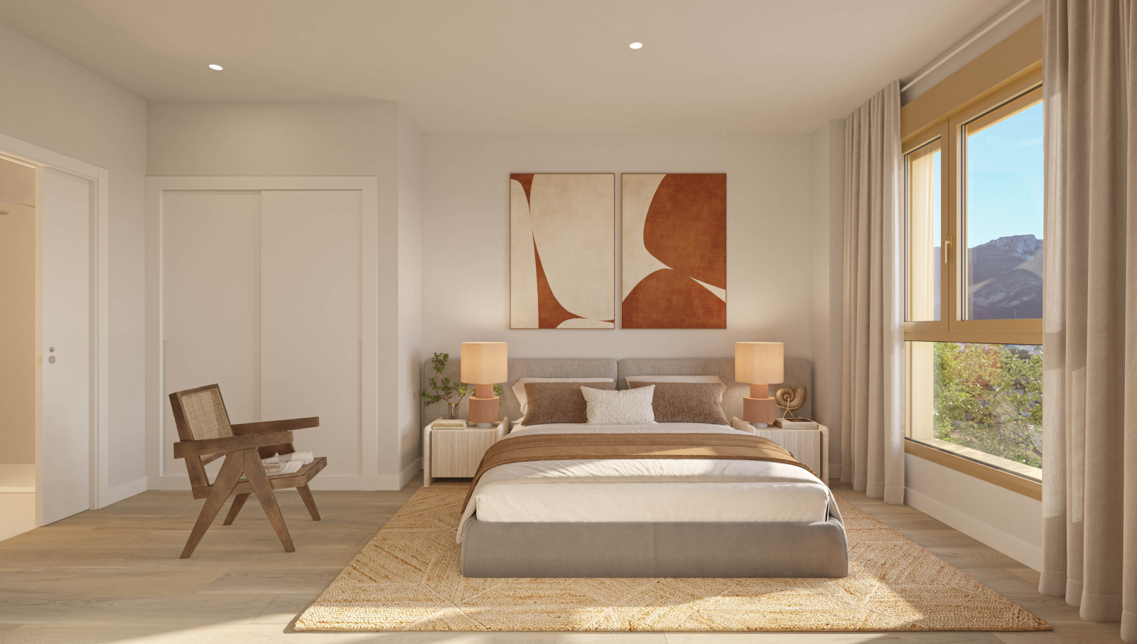 Neubau-Appartement in El Vergel in der Nähe vom Meer