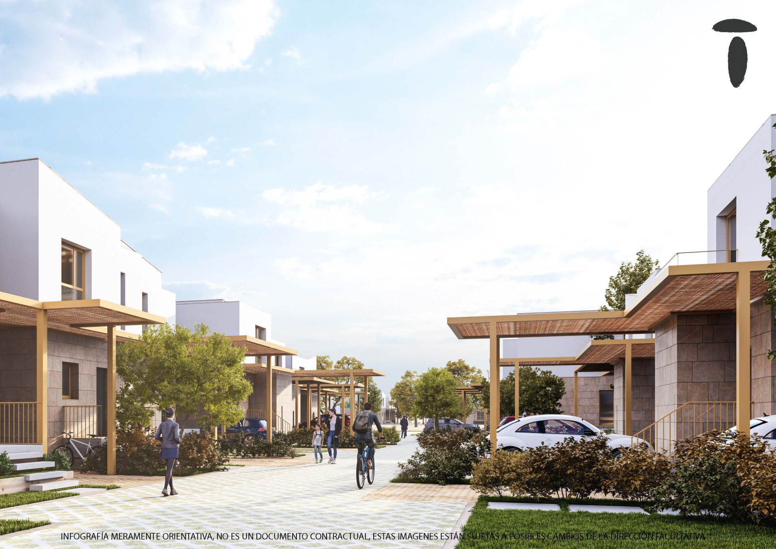 Neubau-Reihenhaus in El Vergel in der Nähe vom Meer
