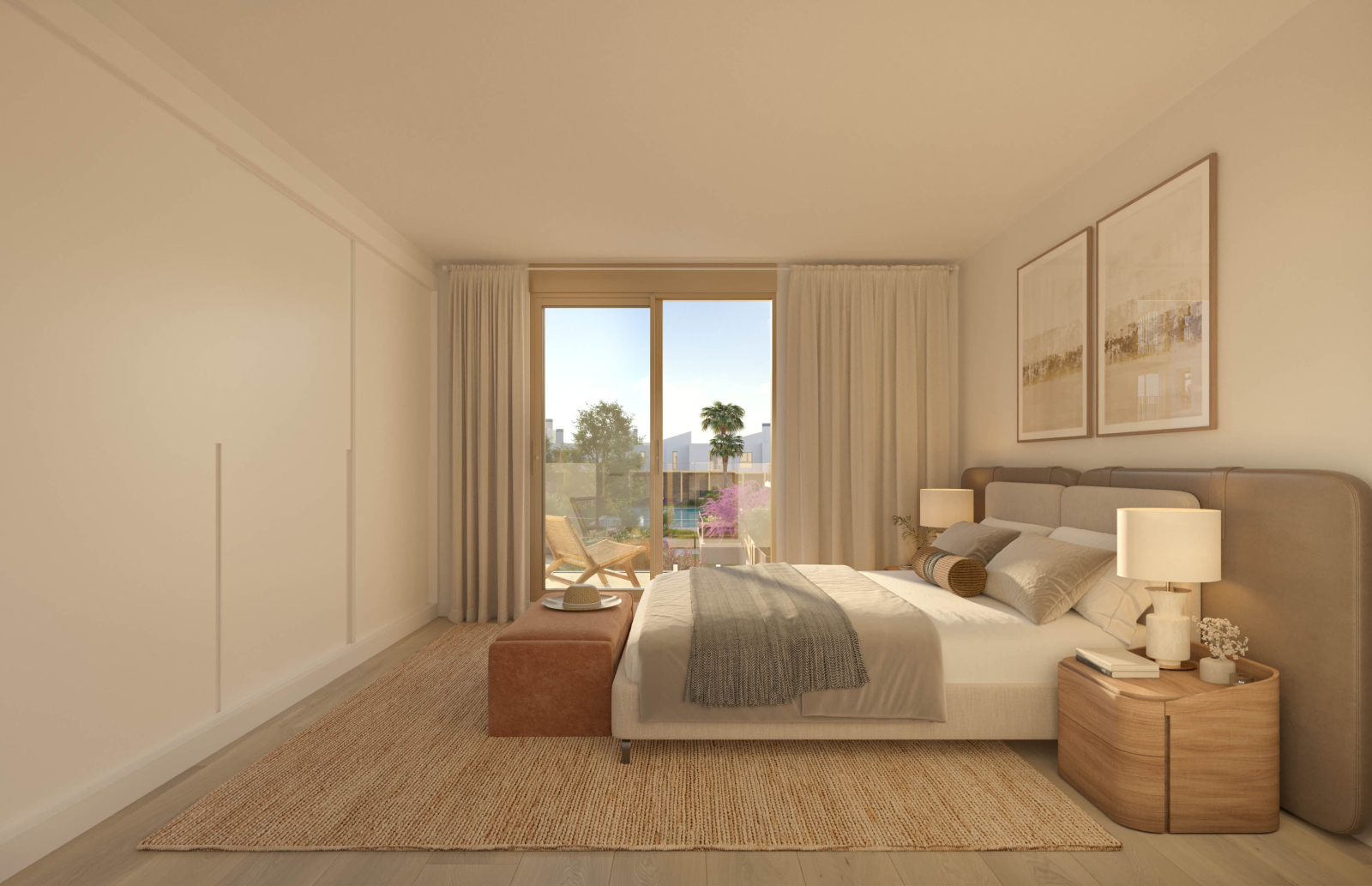 Neubau-Reihenhaus in El Vergel in der Nähe vom Meer