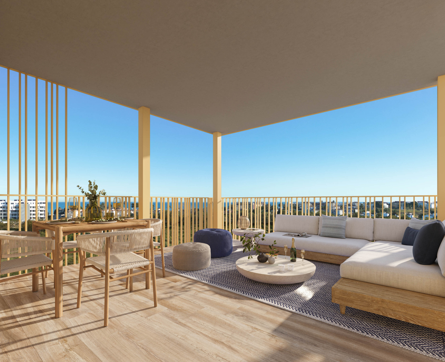 Neubau-Appartement in El Vergel in der Nähe vom Meer