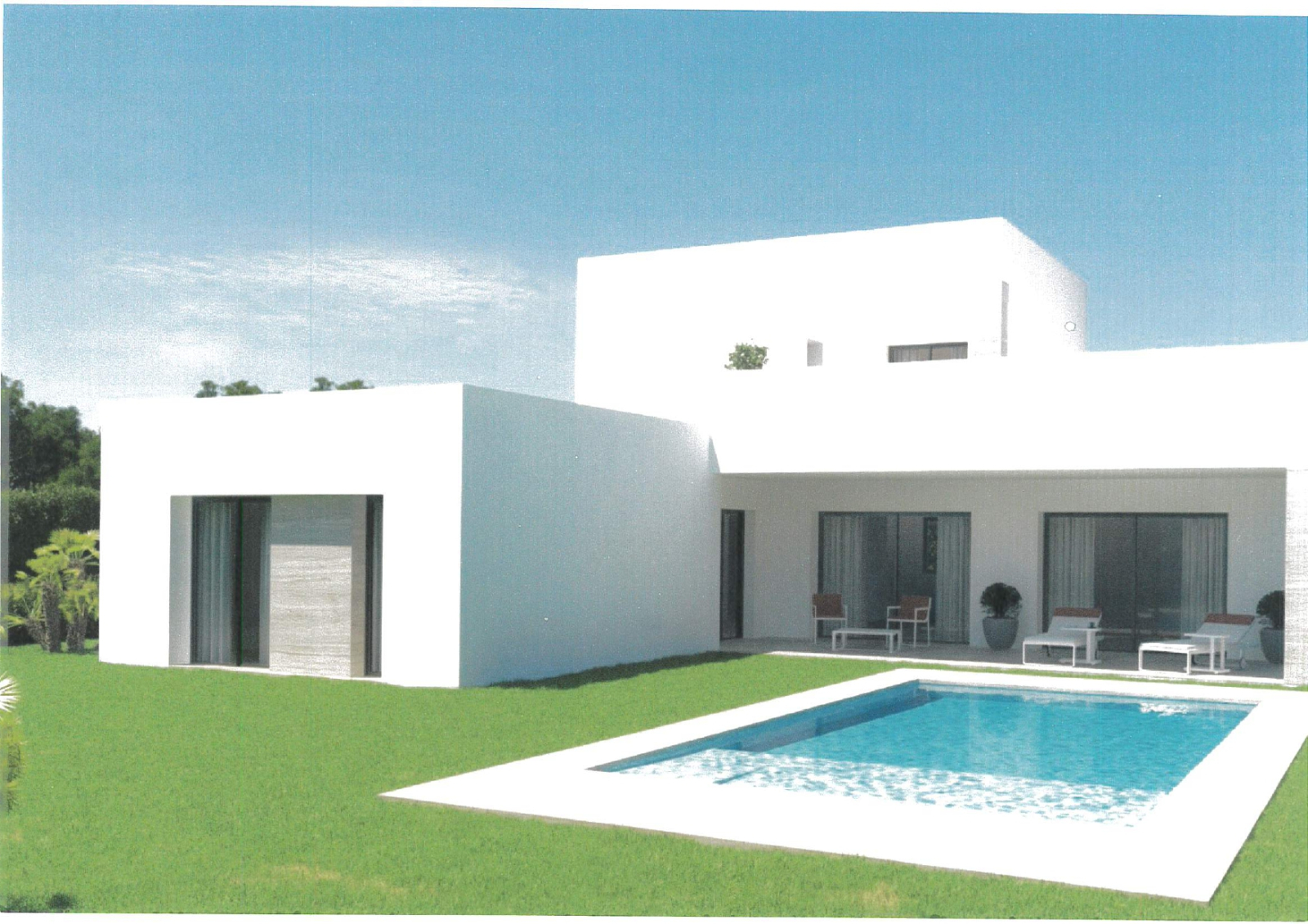 Moderne Nieuwbouwvilla met 3 Slaapkamers, Garage en Zwembad nabij Denia