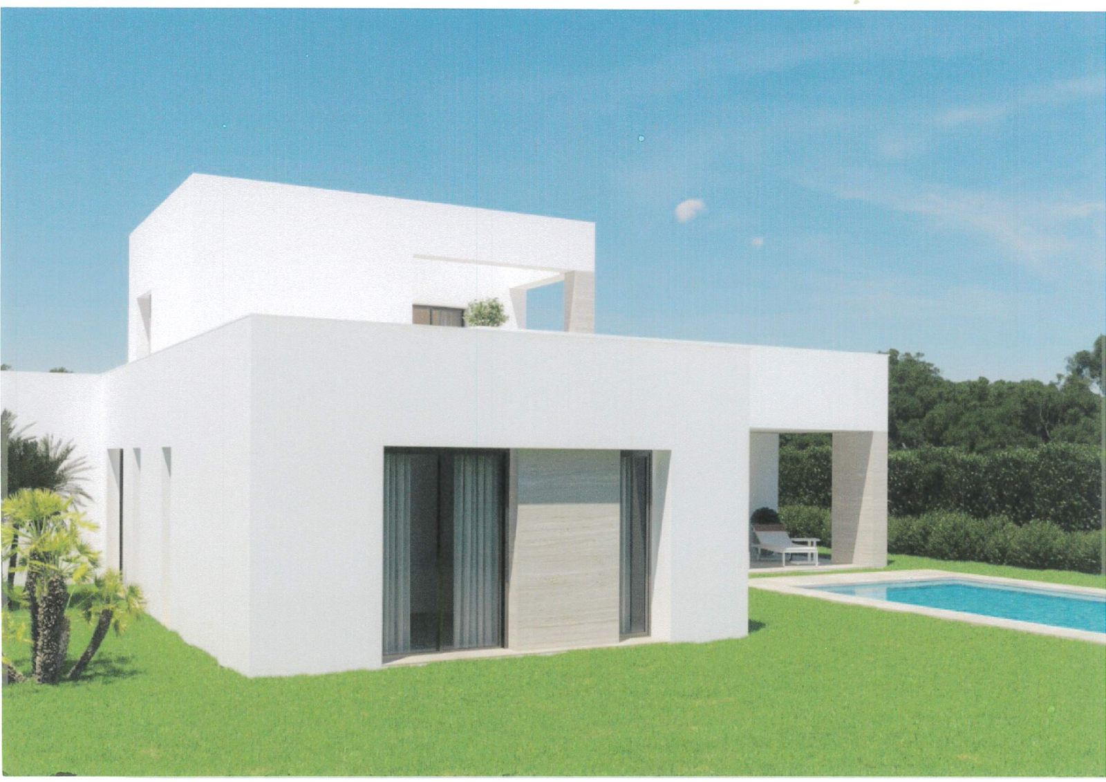 Moderne Nieuwbouwvilla met 3 Slaapkamers, Garage en Zwembad nabij Denia
