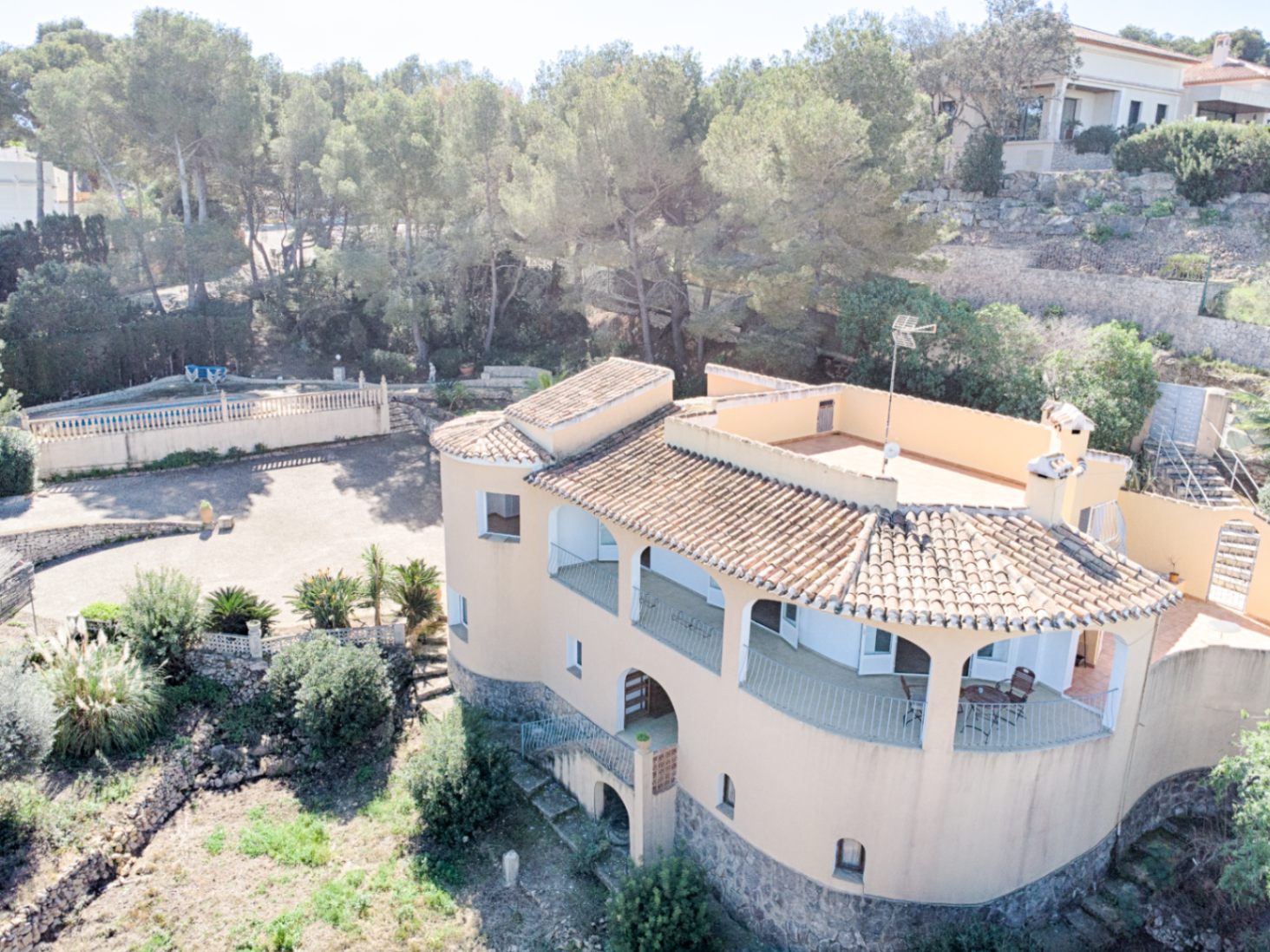 Villa mit Meerblick und Privatsphäre in Jávea – Costa Nova