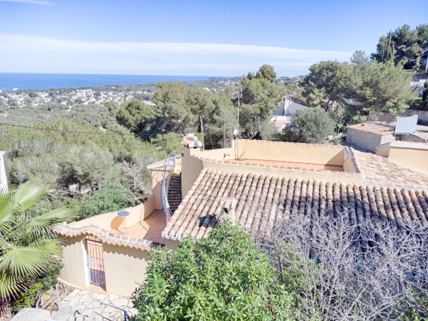 Villa mit Meerblick und Privatsphäre in Jávea – Costa Nova