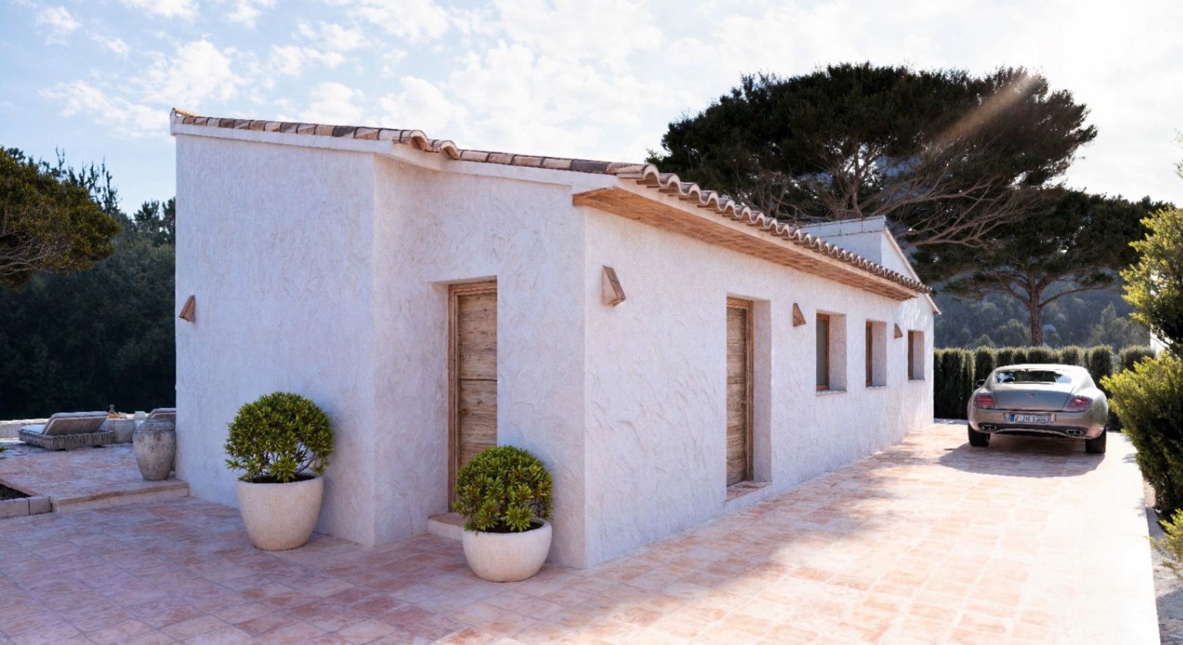 Atemberaubende neue moderne Villa