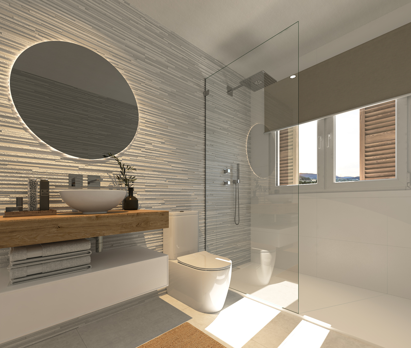 Villa neuve de 3 chambres avec piscine