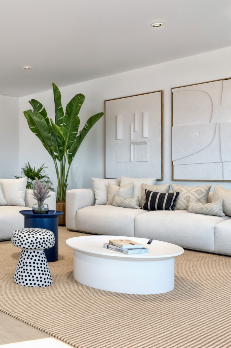 Villa neuve avec 4 chambres et 4 salles de bains, ensoleillée toute l'année