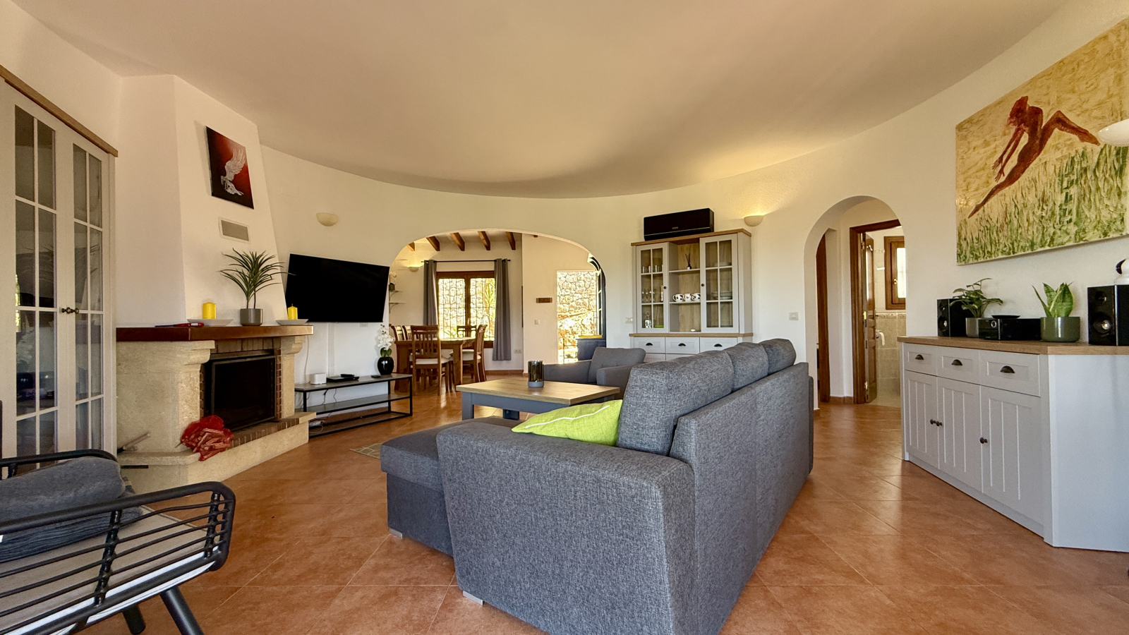 Casa de ensueño en Monte Pego con fantásticas vistas al mar