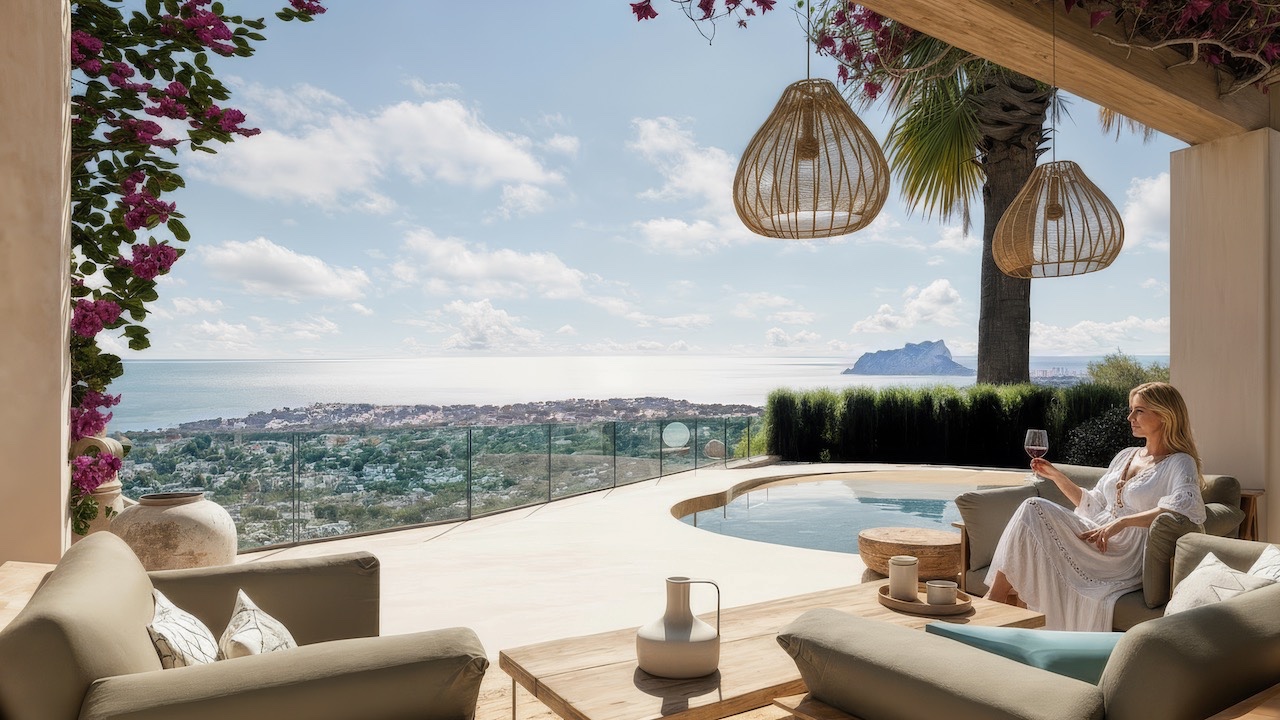CA-H-1965-AMB - Villa in Moraira, Benimeit