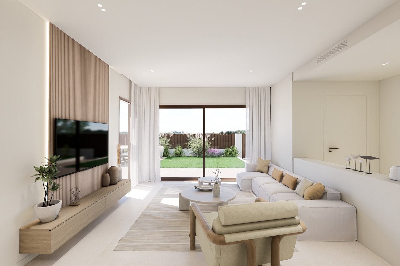 HA-LAN-451-E03 - Villen mit 3 Schlafzimmern, 3 Bädern, Dachterrasse, Tiefgaragenstellplatz und Gemeinschaftspool neben Serena Golf