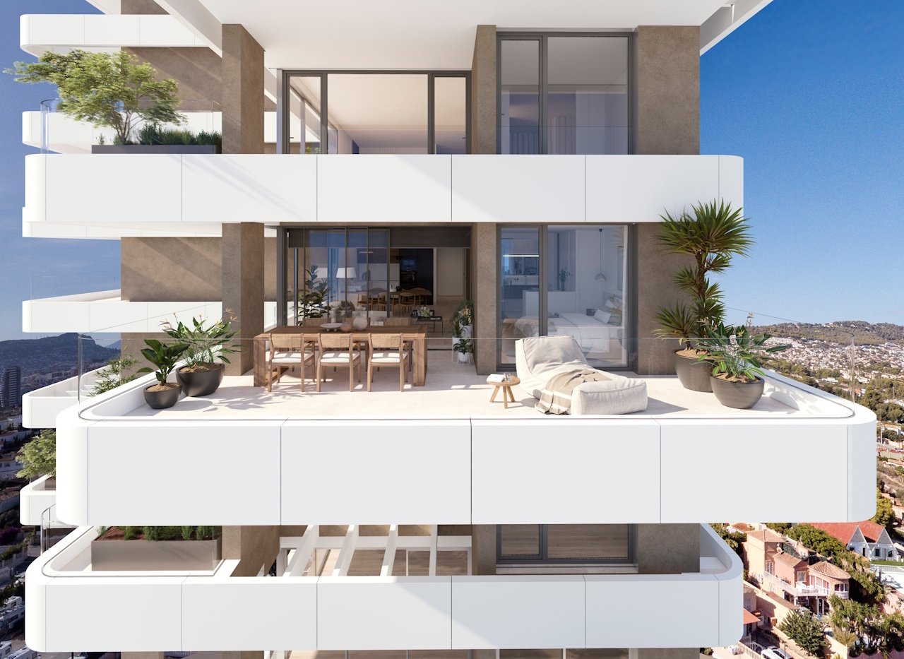 HA-CAN-160-A01 - Luxus-Wohnungen mit 2 Schlafzimmern, 2 Bädern und Meerblick in exklusiver Anlage mit Außenpools und Wellness-Bereich nur 900 m vom Strand