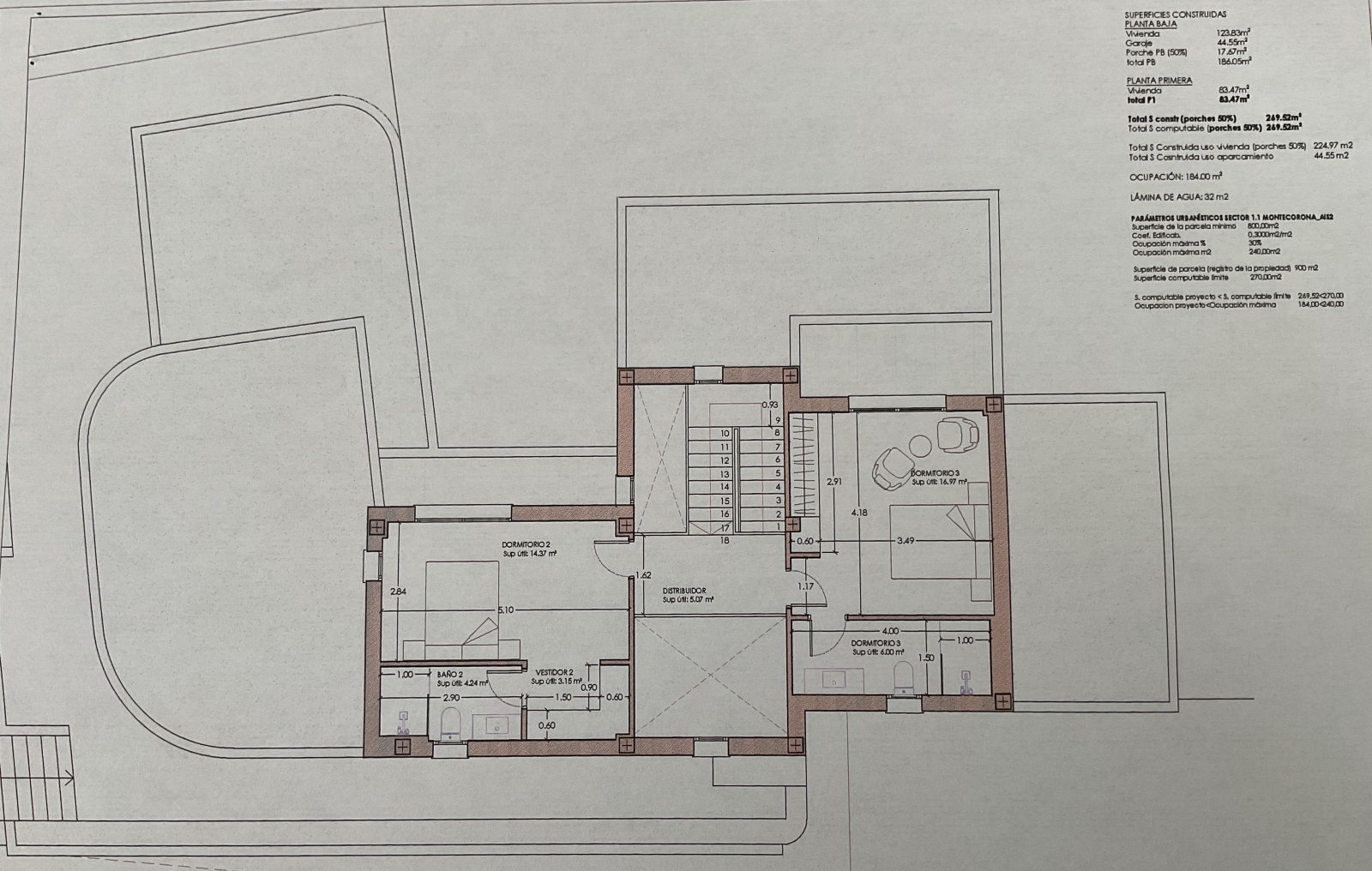 JS-0826 - Modernes Neubauprojekt in mit herrlichem Meerblick in attraktiver Baulücke in Beniarbeig