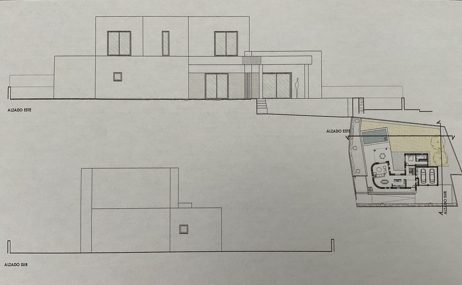 JS-0826 - Modernes Neubauprojekt in mit herrlichem Meerblick in attraktiver Baulücke in Beniarbeig